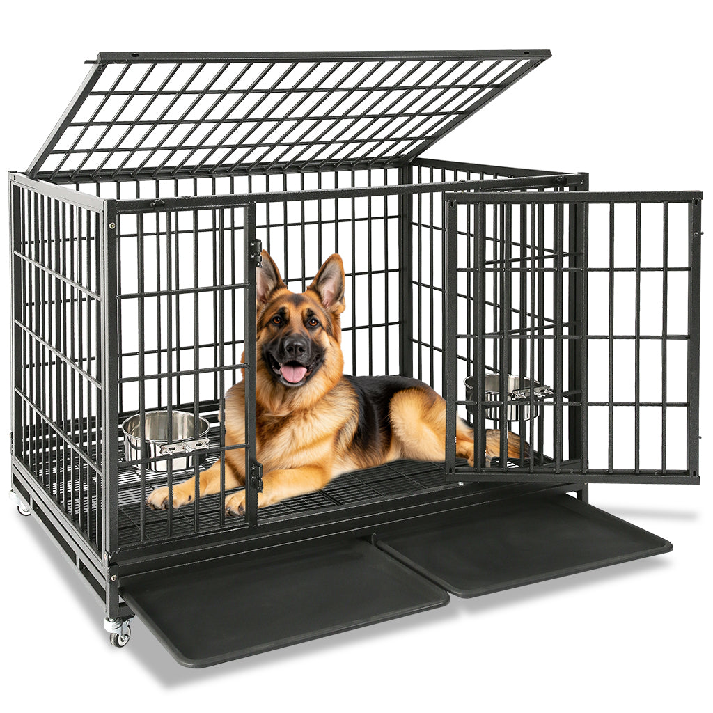 48" Heavy Duty Dog Cage for XL/XXL Dogs 481D