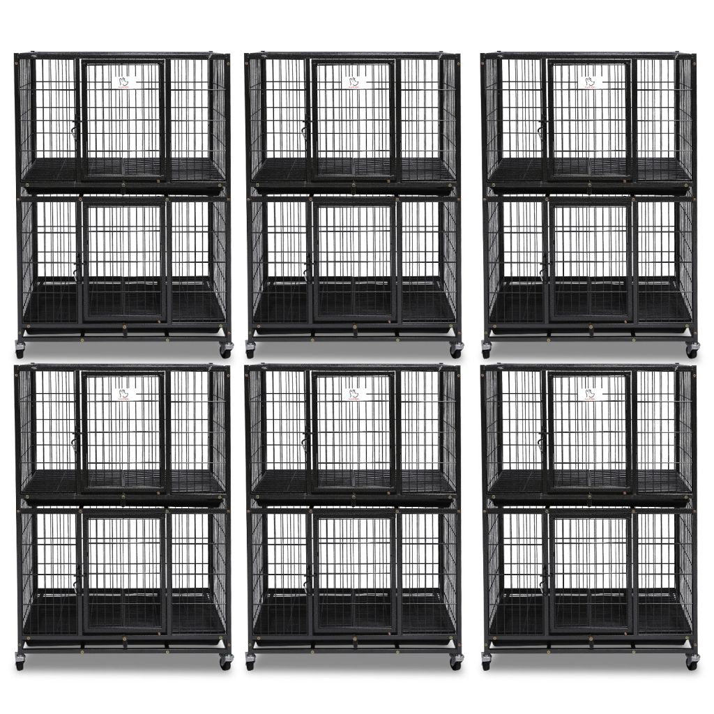 31" Two-Tier Dog Crate 46A
